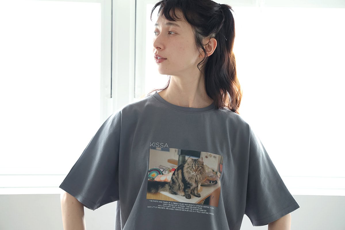 【tsukuru & Lin.】 フォトグラファー・かくたみほさんとつくる「フィンランドフォトTシャツ」KISSA
