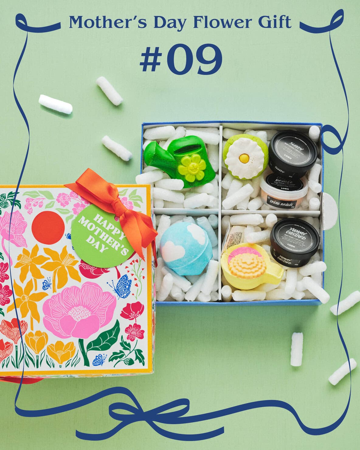 【お花モチーフの母の日ギフト #09】 セルフケアタイムを特別にする、LUSHのバスアイテム