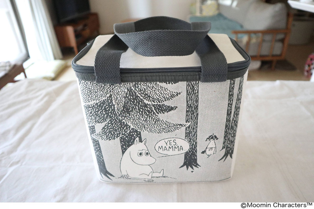 リンネル7月号付録 ムーミンお出かけ保冷バッグ