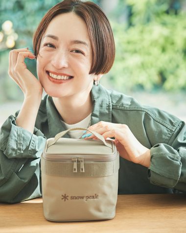 高山都さん監修リンネル付録スノーピークショルダーバッグ