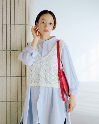すっきり見え叶う 【ショート丈ベスト】