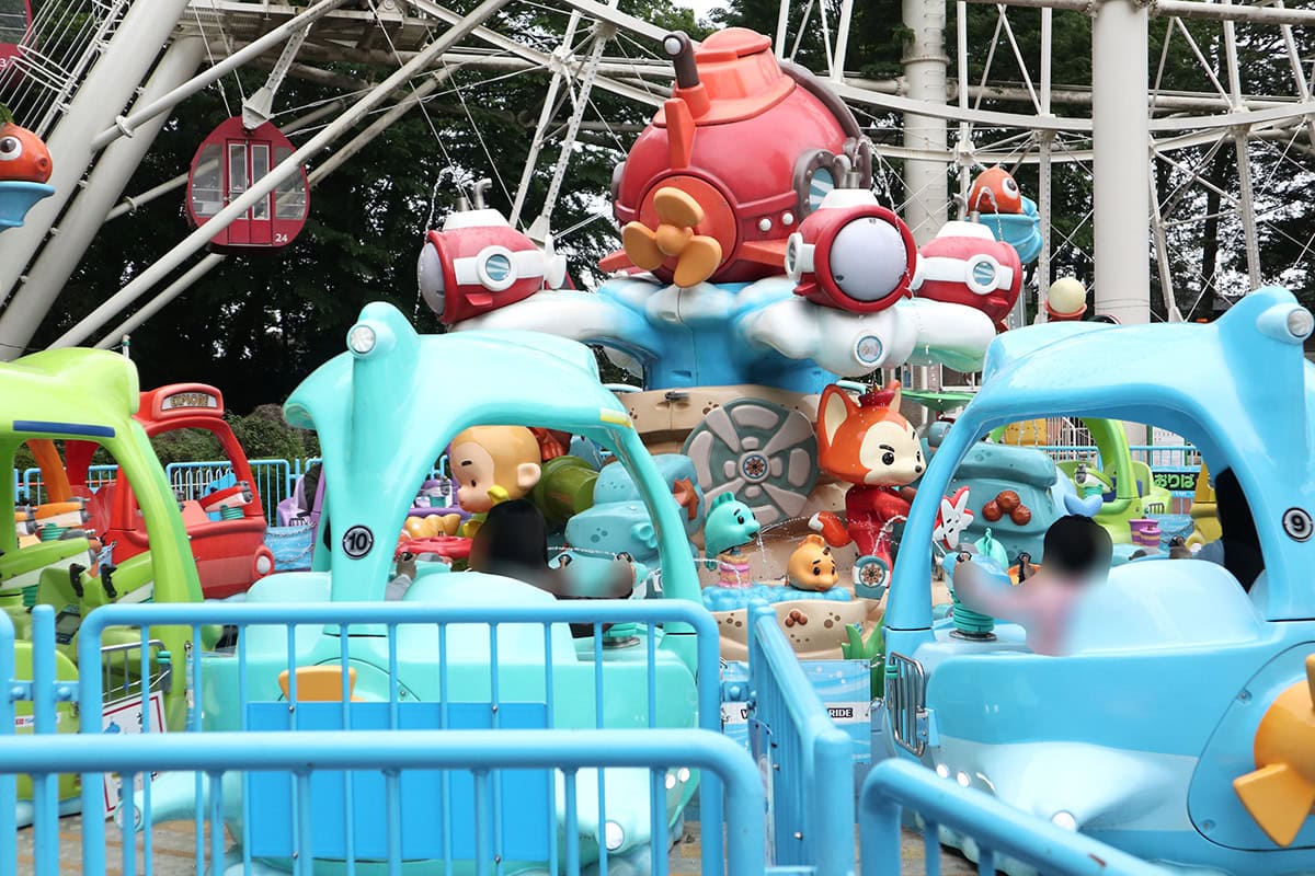 千葉県野田市にあるもりのゆうえんちのサブマリンシューティング
