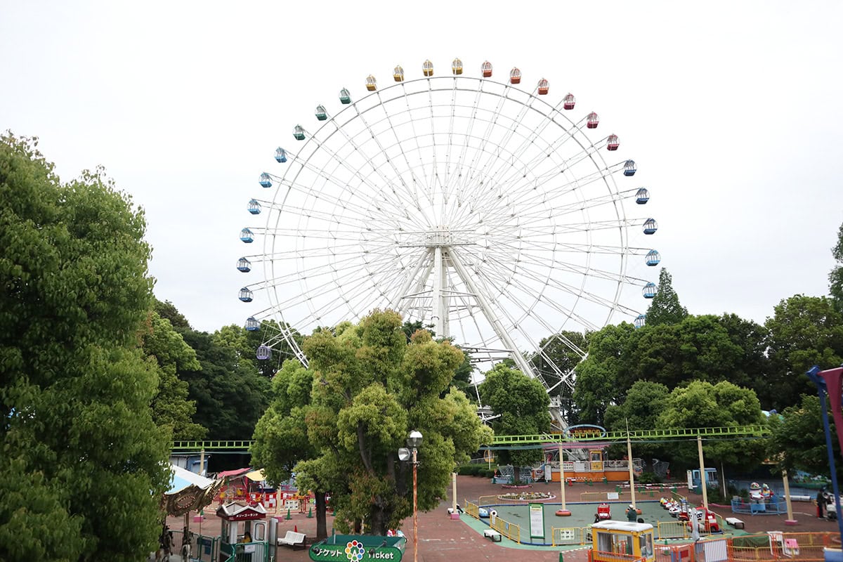 千葉県野田市にあるもりのゆうえんちの観覧車