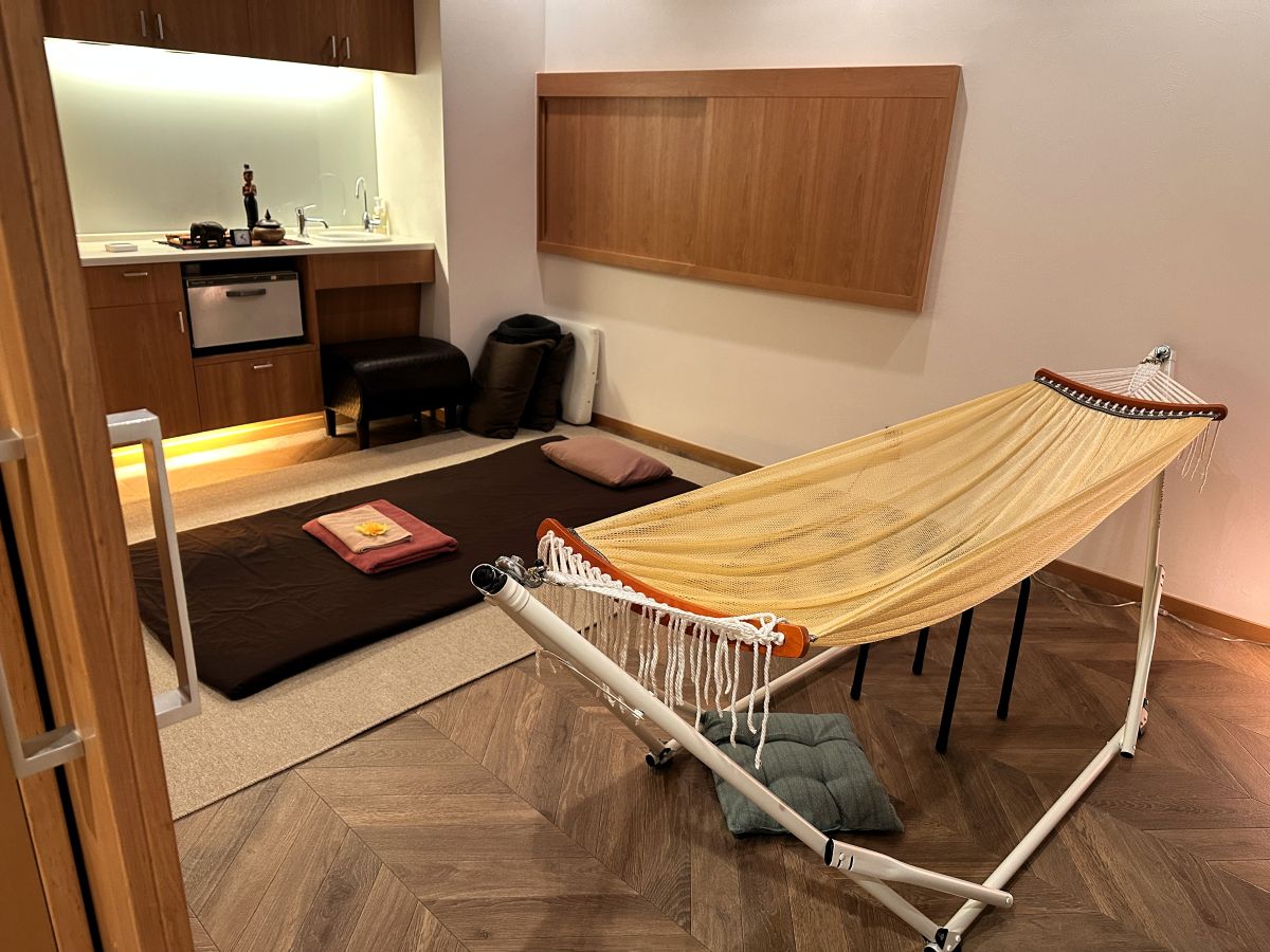 日帰り温泉館にあるマッサージルーム