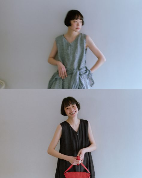 【夏のおしゃれ速報】モデルKanocoさん×コンジェ ペイエ アデュー トリステスの大人ロマンティックな新作コラボをご紹介します