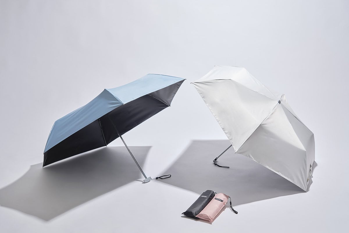 ウォーターフロントの晴雨兼用傘 ポケフラットサンシェイド¥1,650
