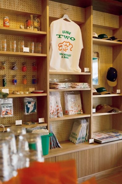 EENY TWO BREAKFAST&BAKEの店内の様子