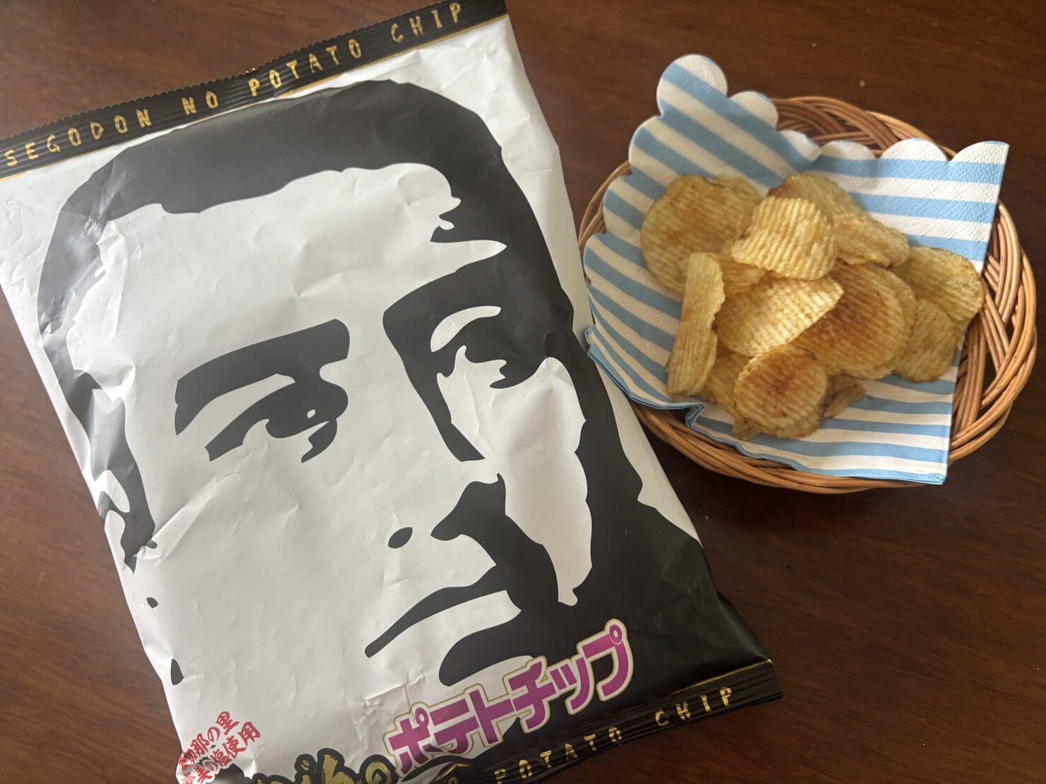 本家文旦堂の西郷ポテトチップス