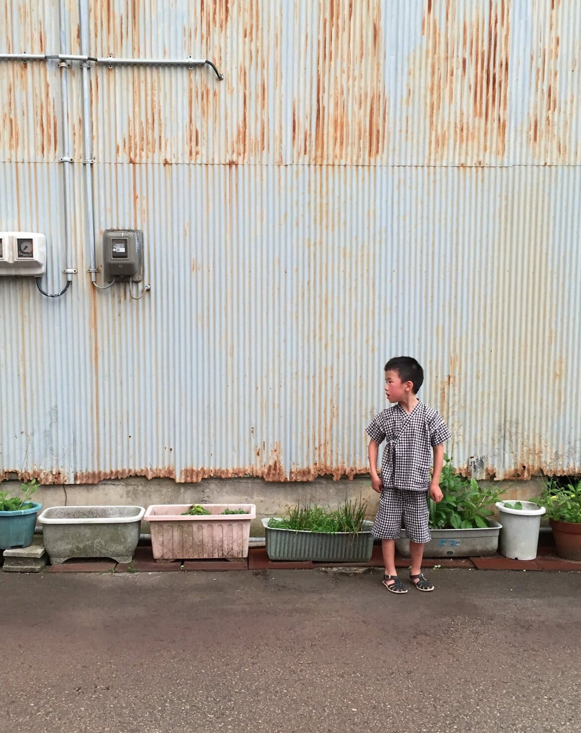 鉄壁と息子
