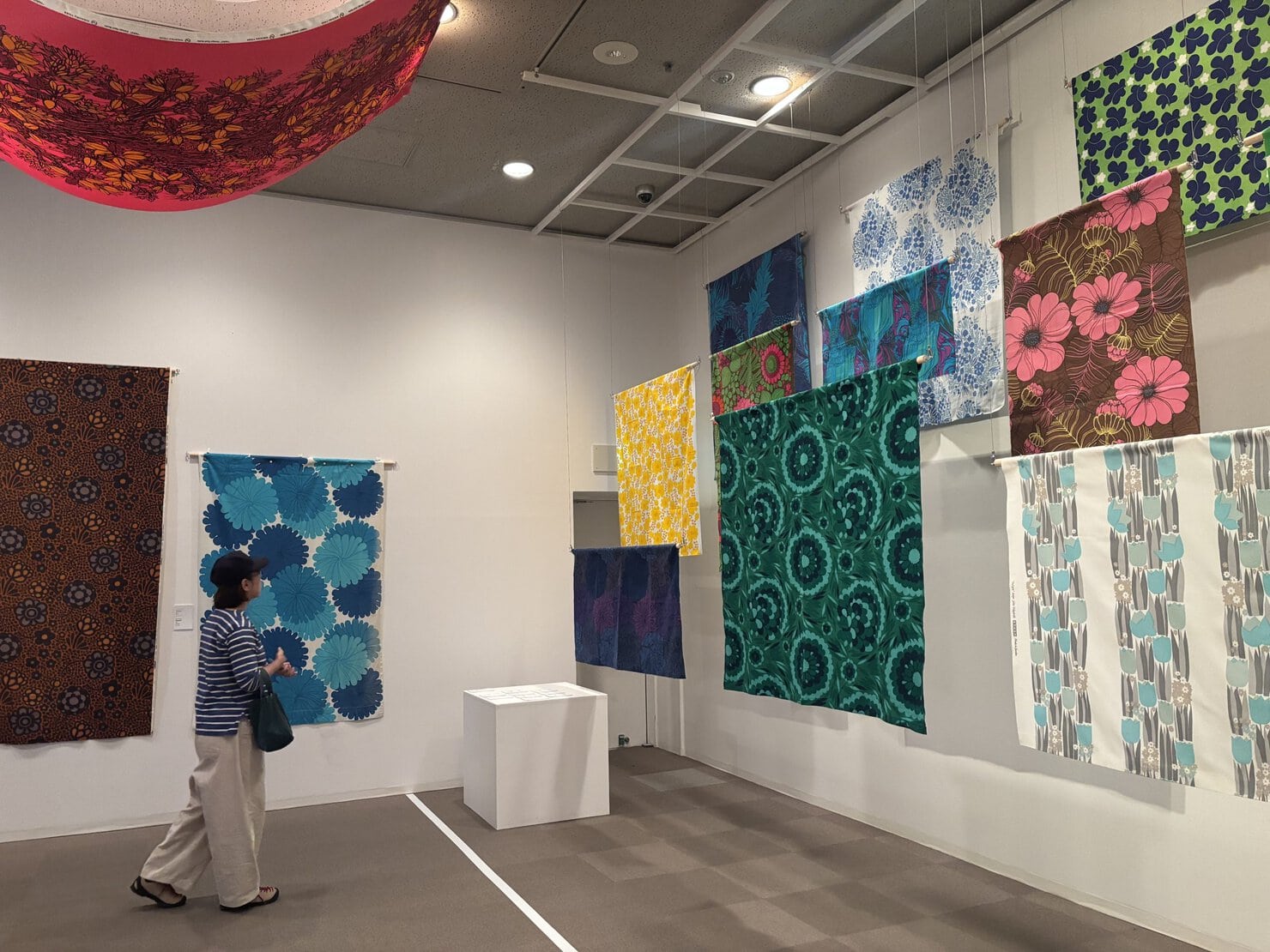 西宮市大谷記念美術館「スウェーデン・テキスタイル展」の展示物