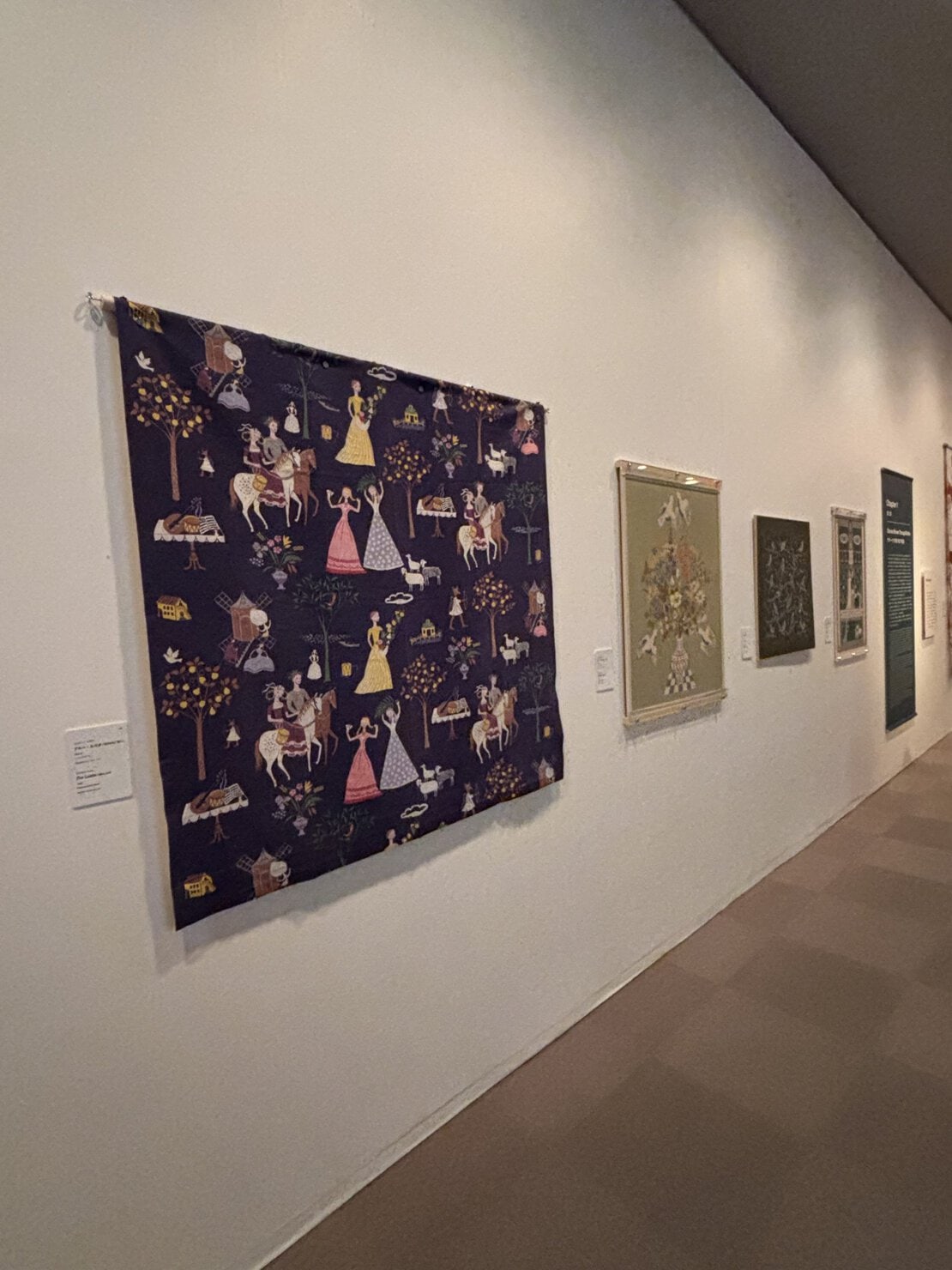 西宮市大谷記念美術館「スウェーデン・テキスタイル展」の展示物