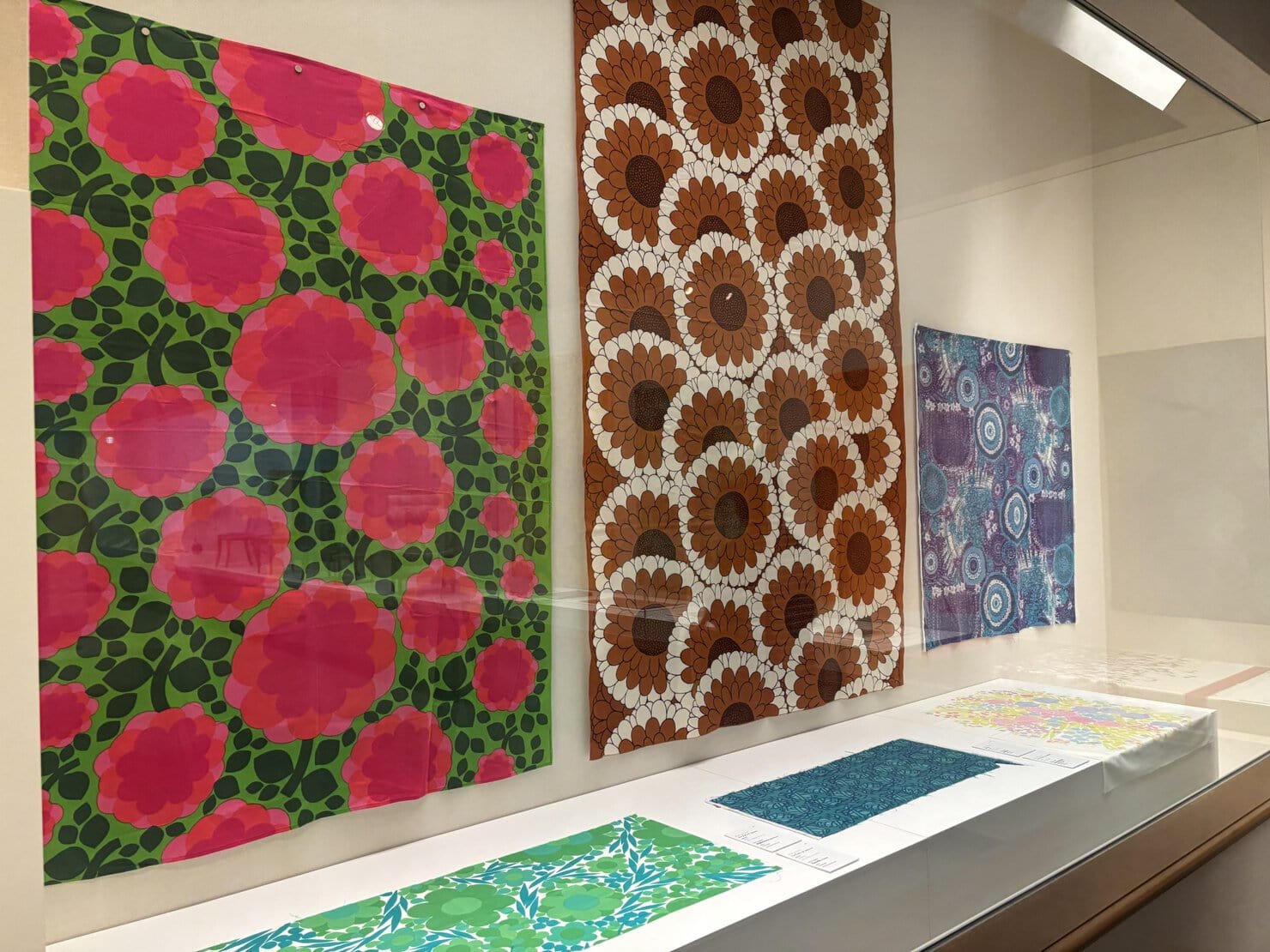 西宮市大谷記念美術館「スウェーデン・テキスタイル展」の展示物