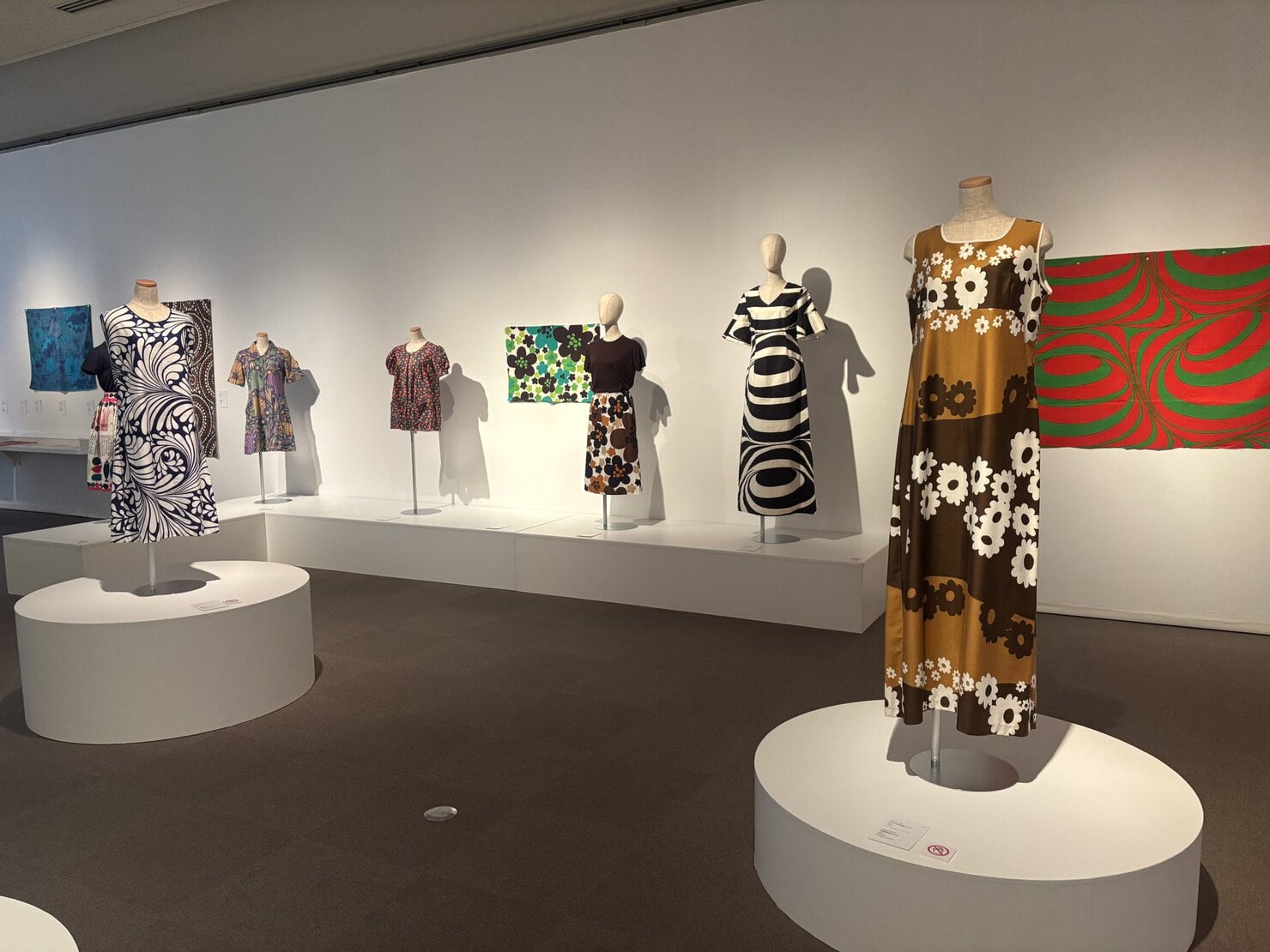 西宮市大谷記念美術館「スウェーデン・テキスタイル展」の展示物