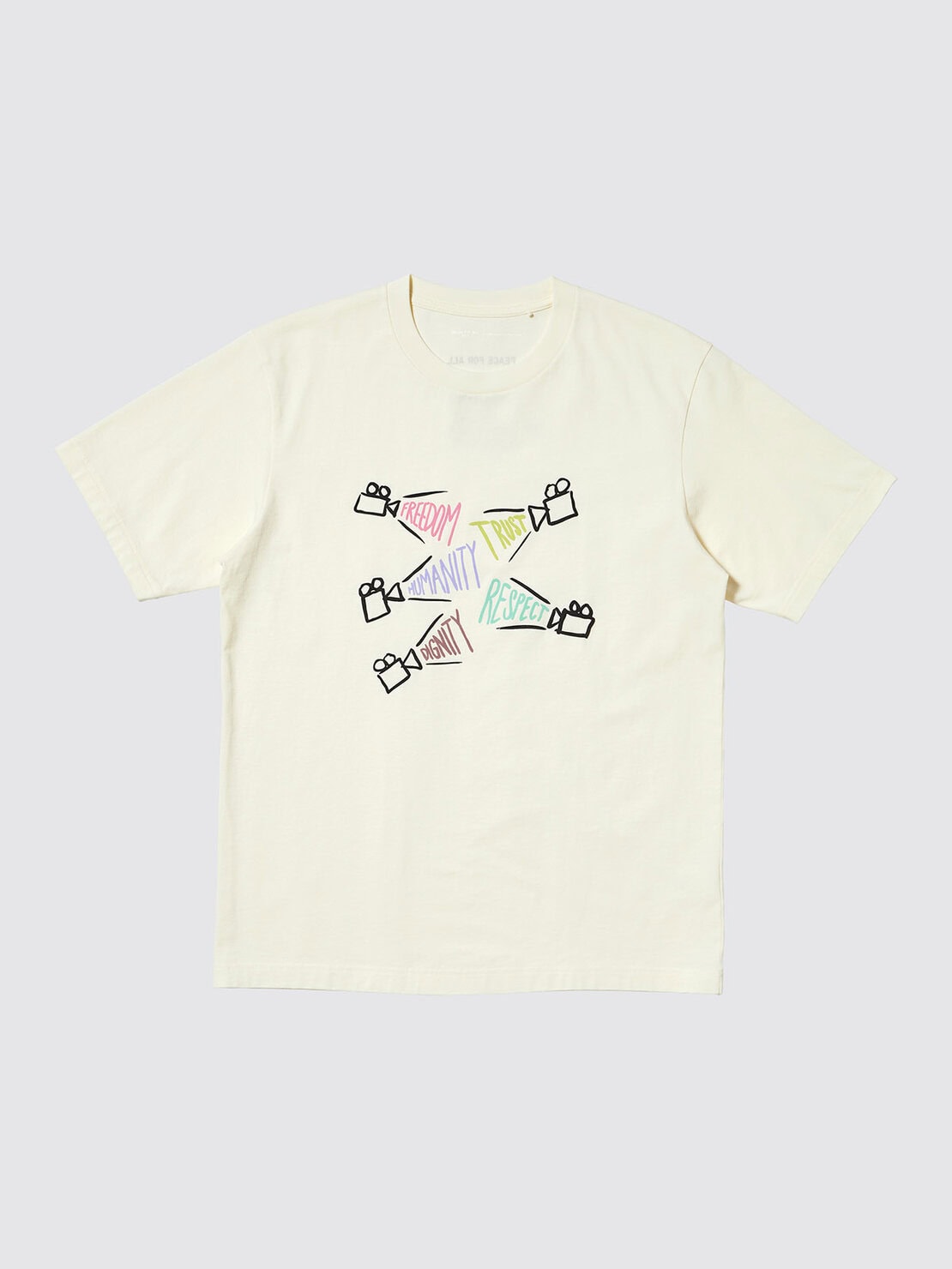 PEACE FOR ALL チャリティTシャツ