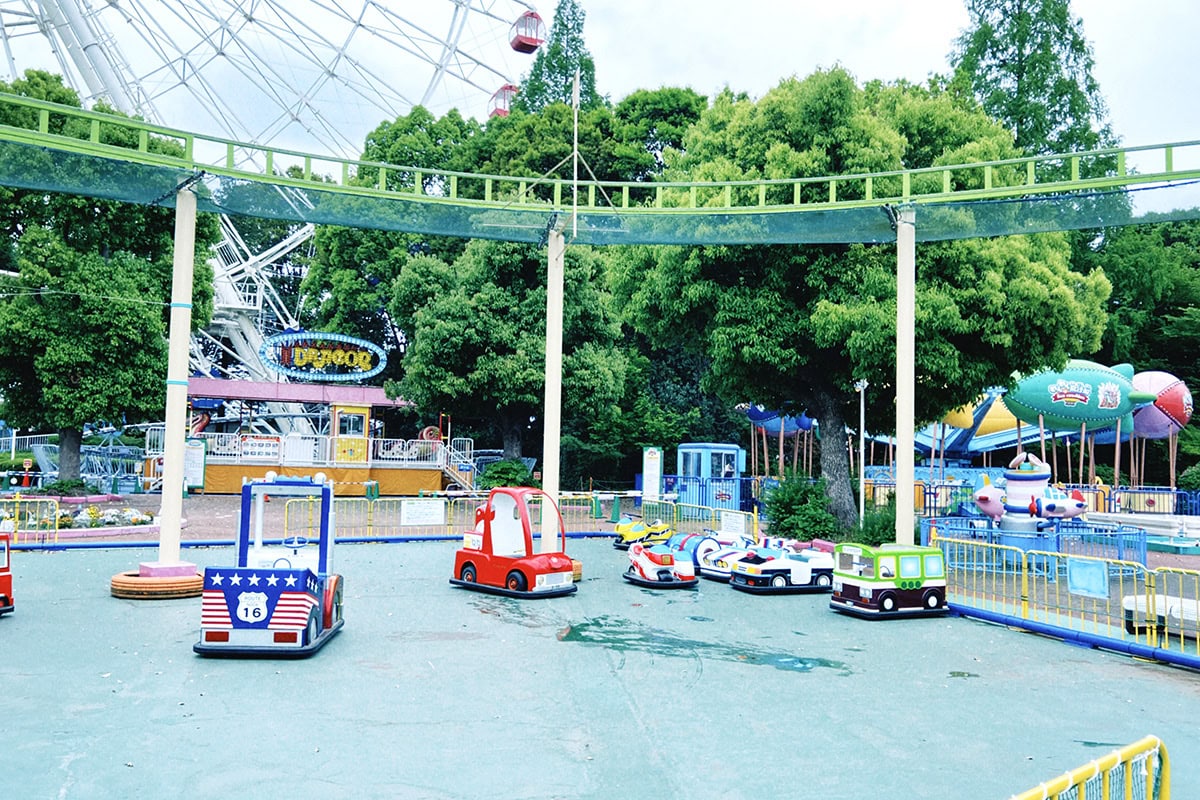 千葉県野田市にあるもりのゆうえんちのバッテリーカー