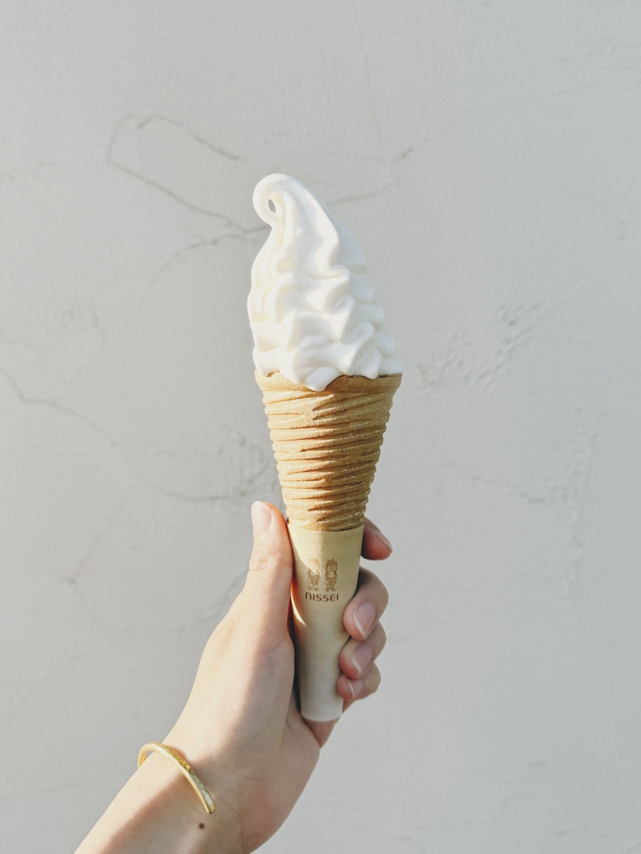 暑い夏を乗り越えるための、ご褒美ソフトクリーム