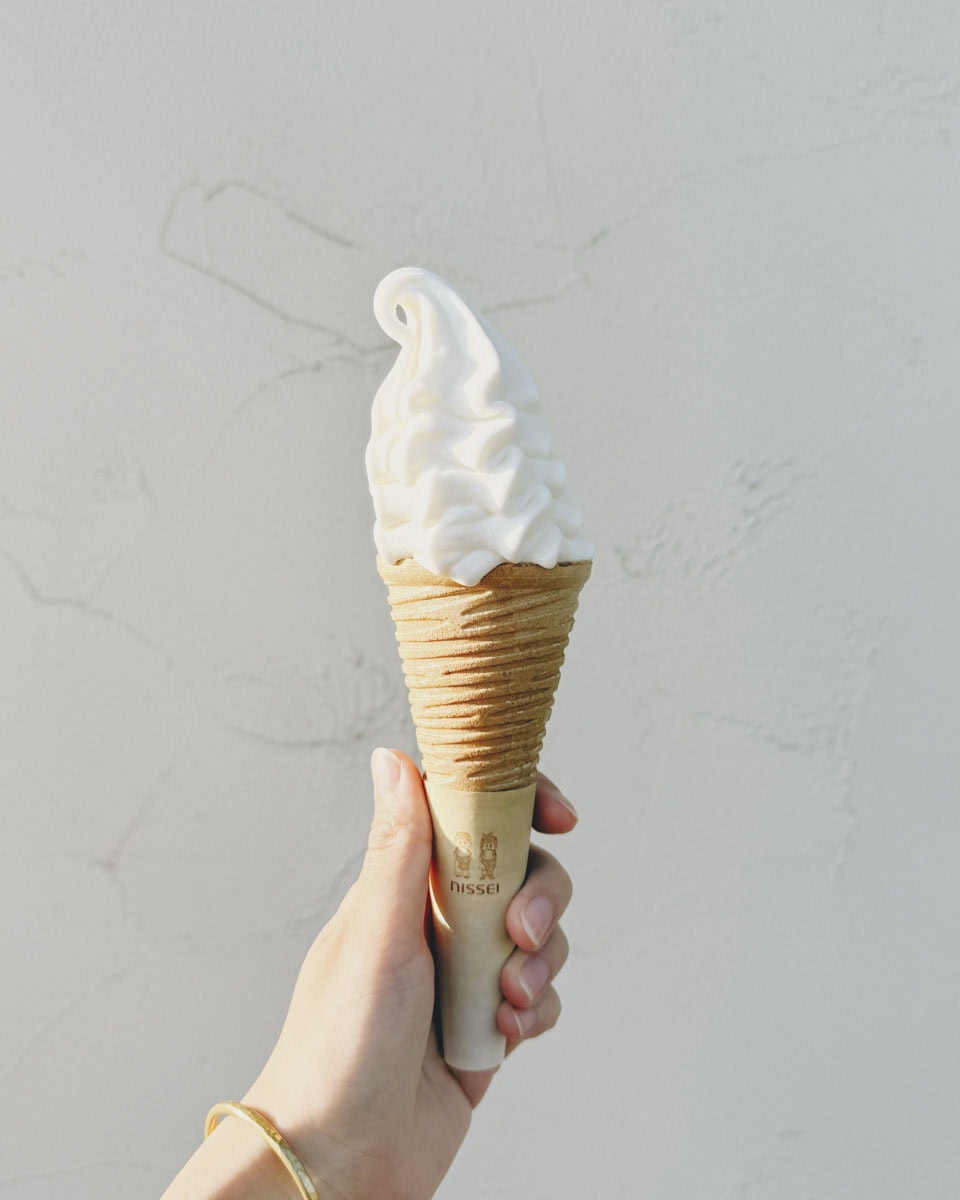 暑い夏を乗り越えるための、ご褒美ソフトクリーム
