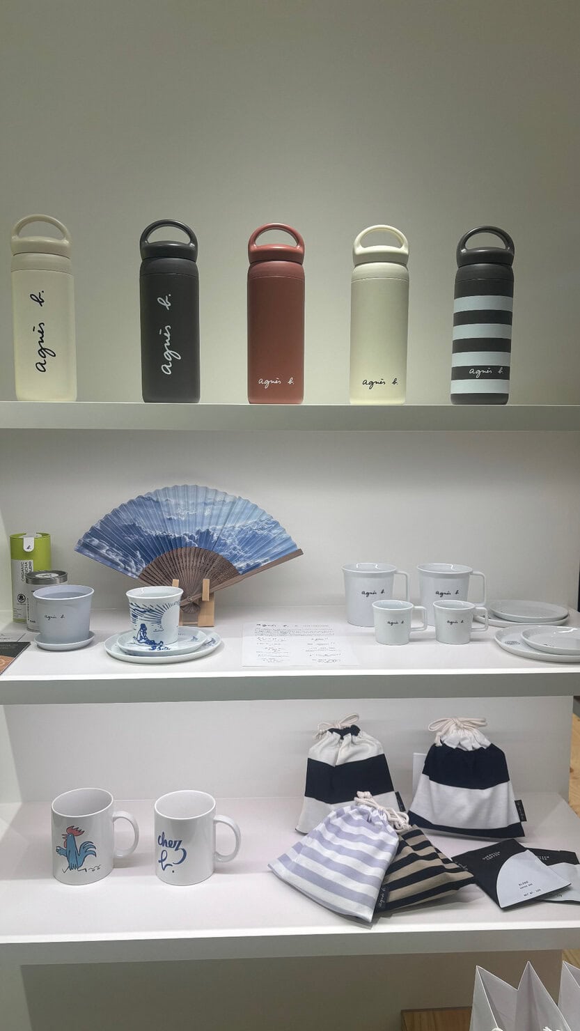 アニエスベーカフェ おしゃれな水筒とマグカップのコレクション