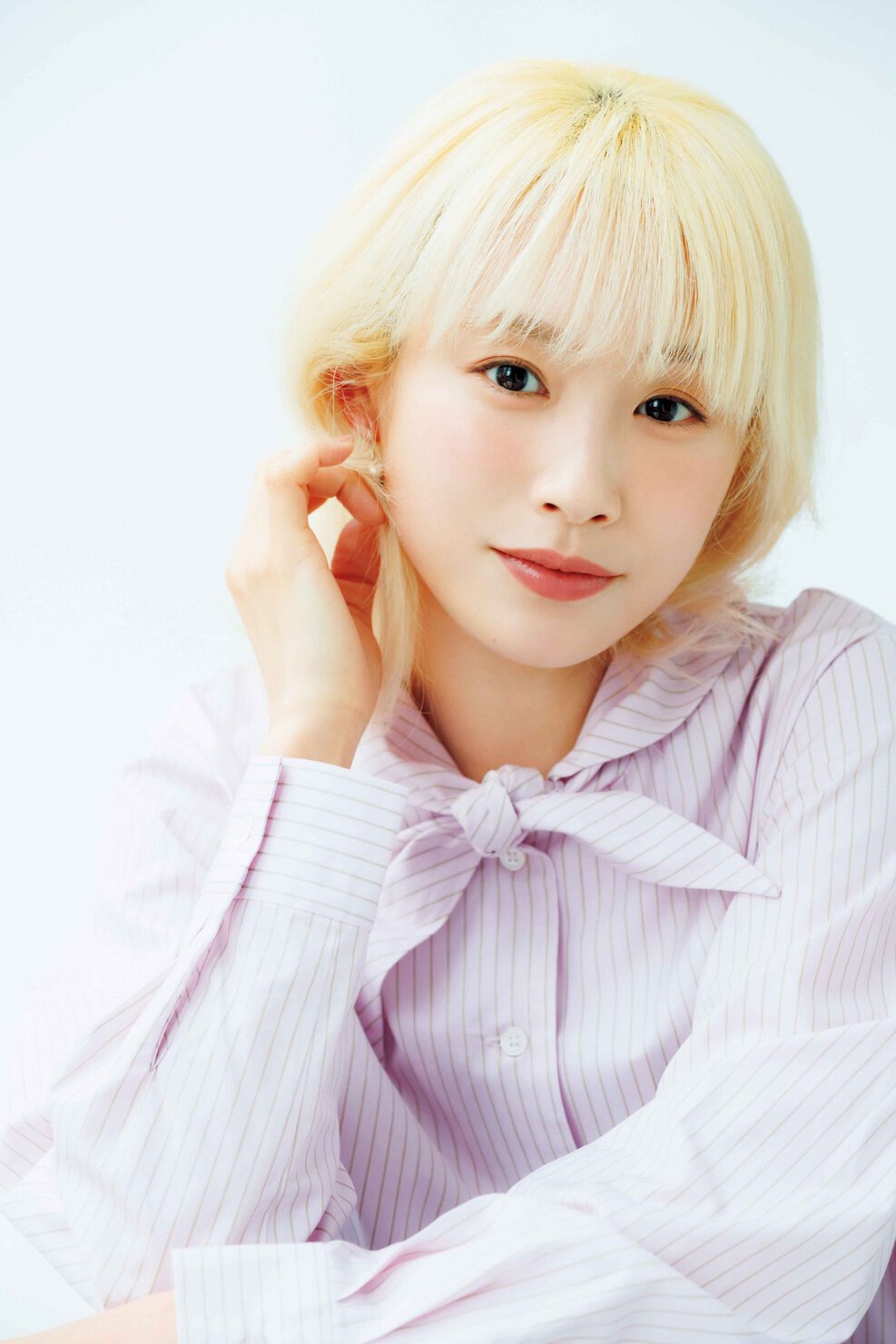 高橋愛さん【 シミ・くすみ・クマカバーベースメイク 】血色感ヘルシーツヤ肌