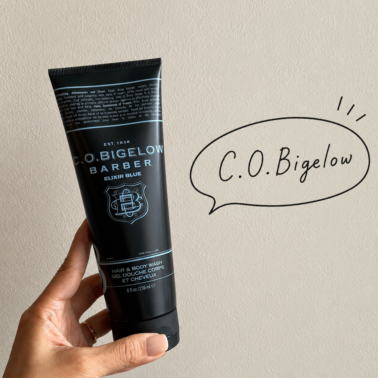 父の日ギフトに選んだCOBIGELOWのhair&BODYWASH