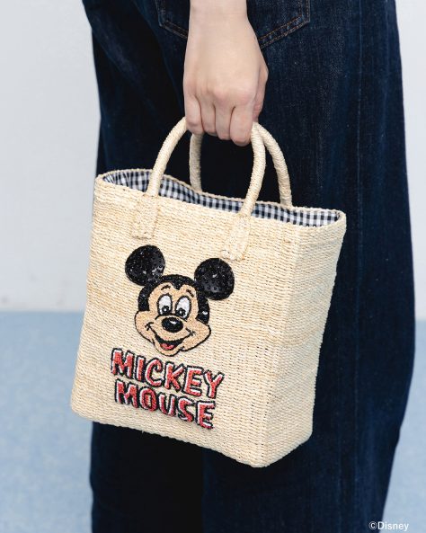 BEAMS BOYから50周年記念のディズニーかごバッグ登場