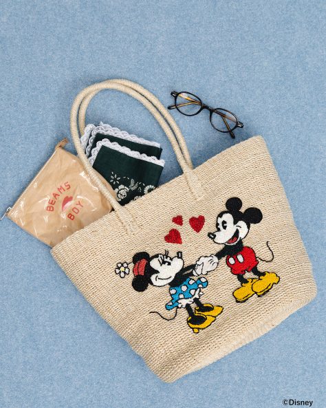 BEAMS BOYから50周年記念のディズニーかごバッグ登場