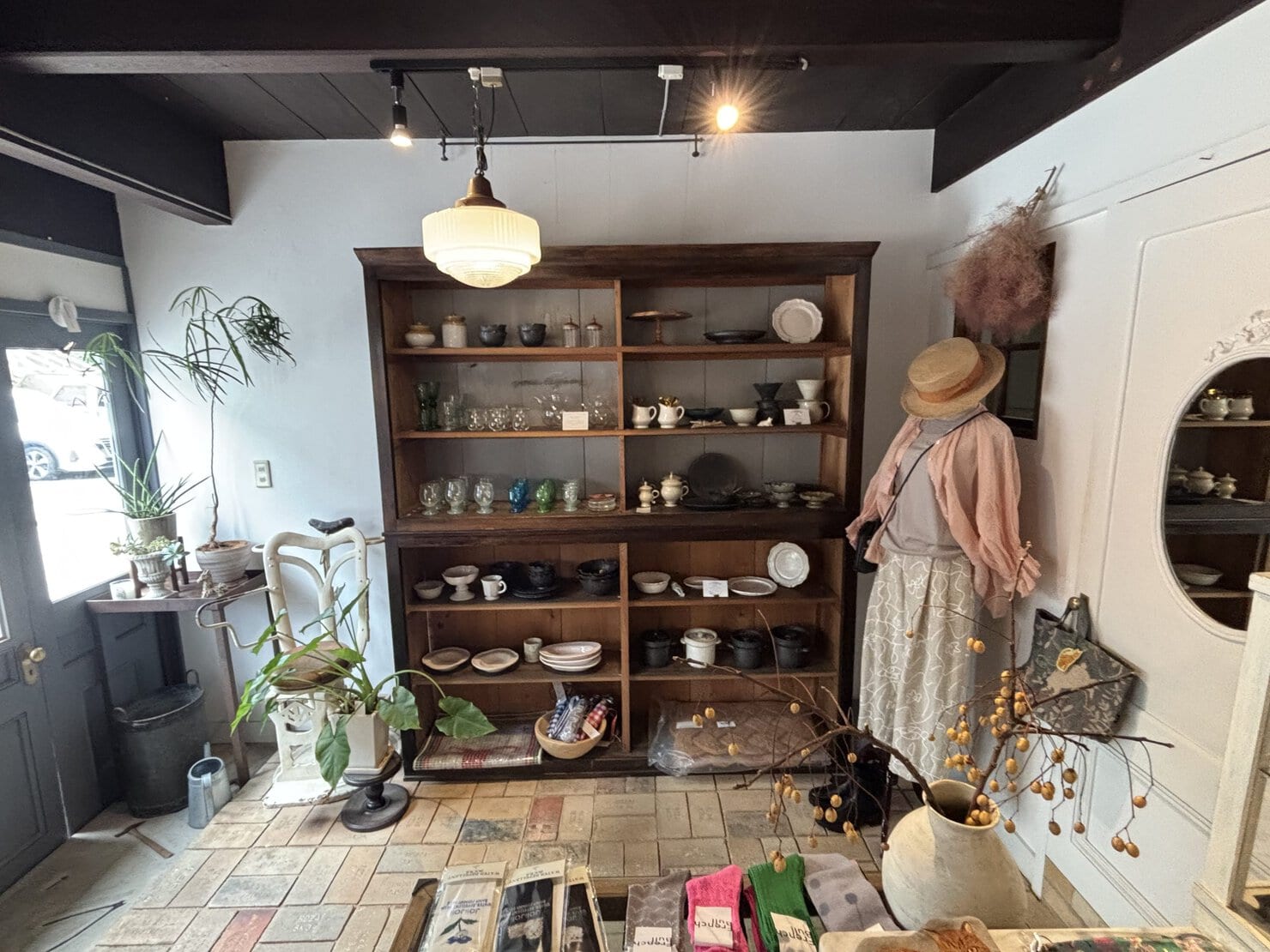 紡木店内1Fの素敵な空間