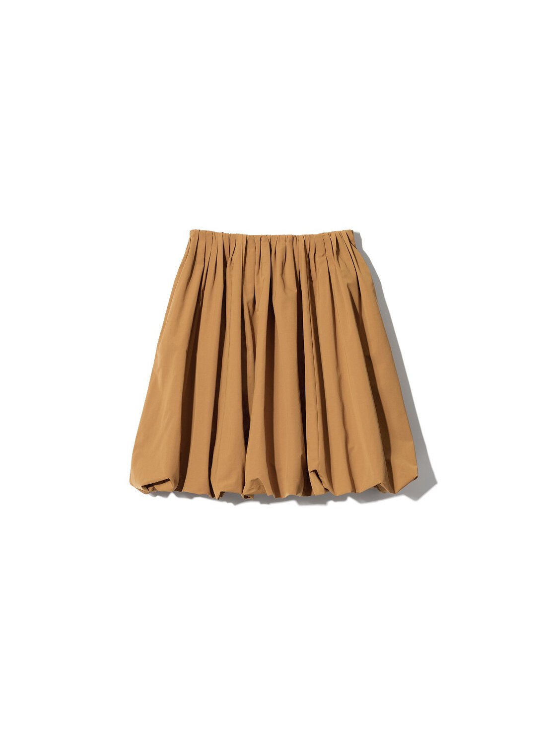 バルーンギャザーミディスカート BROWN ¥4,990