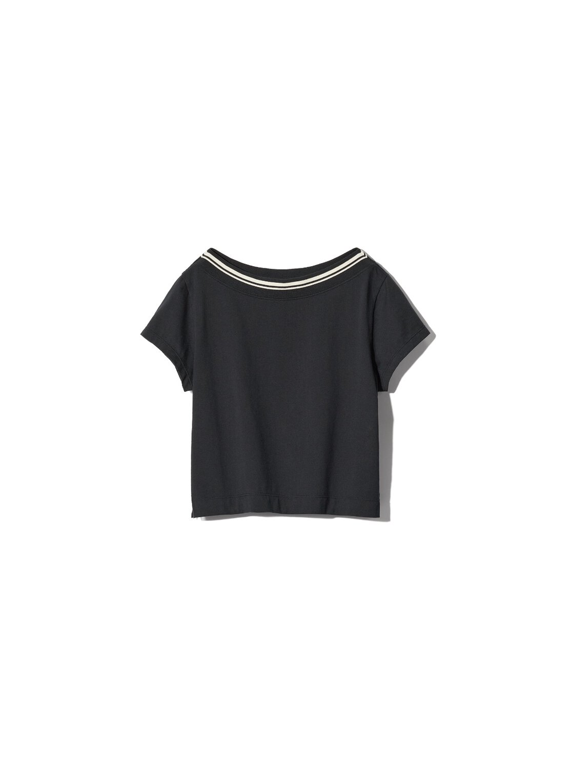 ボートネックT BLACK ¥1,990