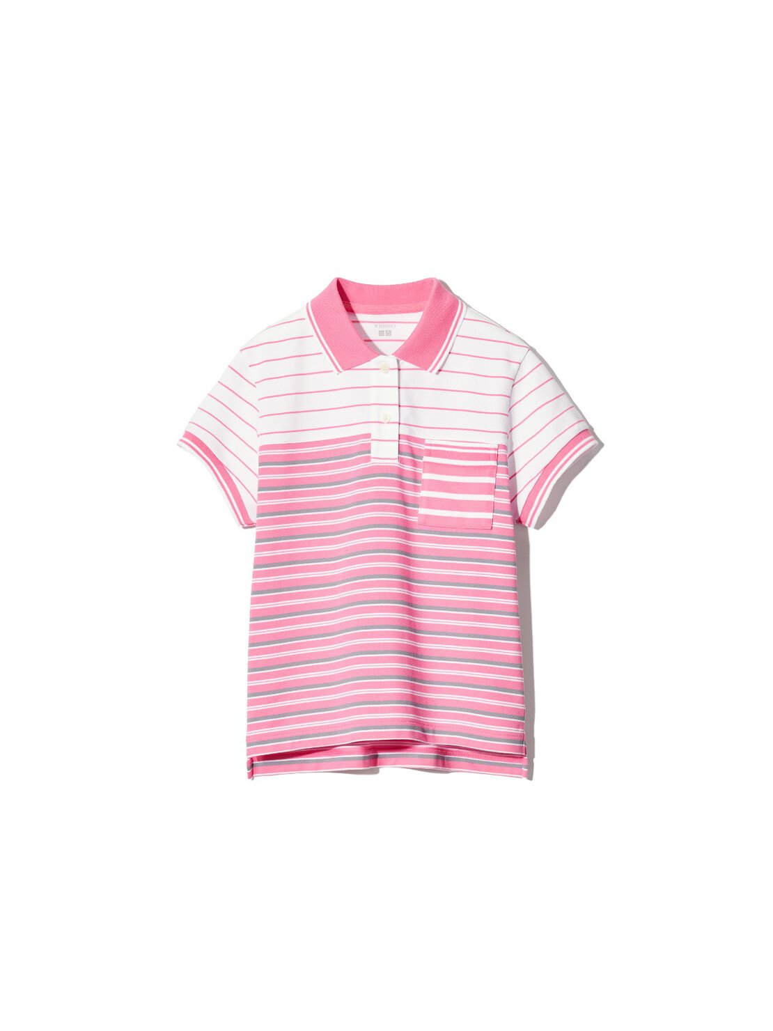 ストライプミニポロシャツ PINK ¥2,990