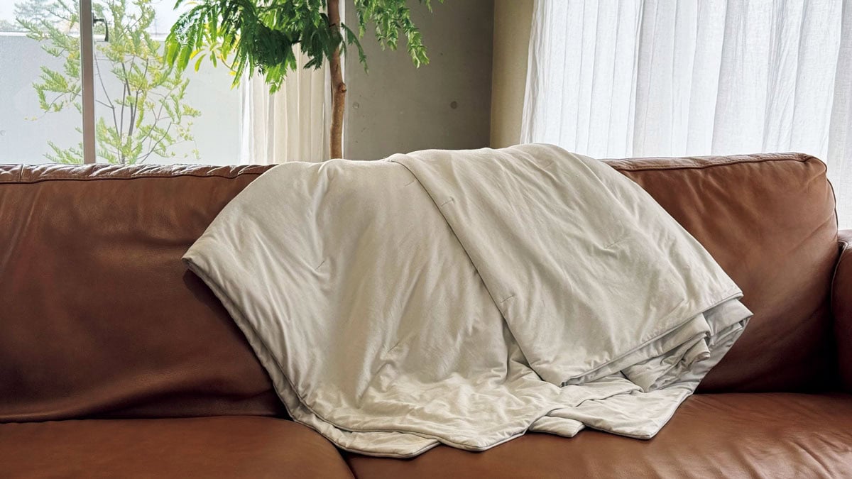 無印良品のひんやり綿 薄掛ふとん/S