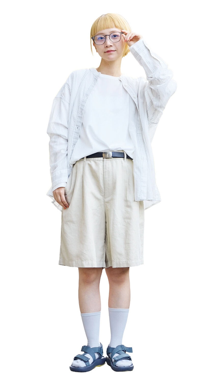 無印良品の新商品で涼しい夏コーデが完成!
