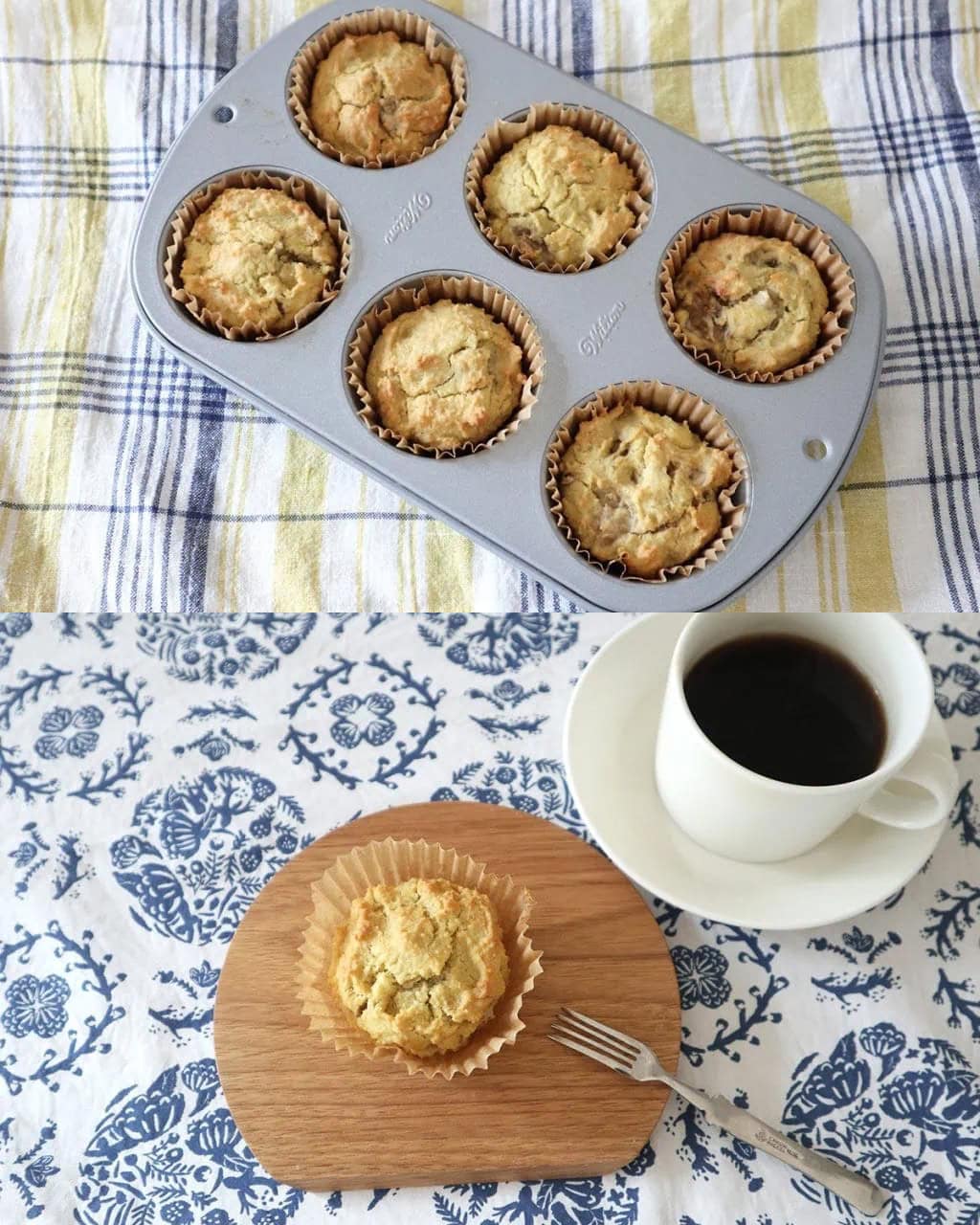 米粉のホットケーキミックスで作るおからパウダーマフィン