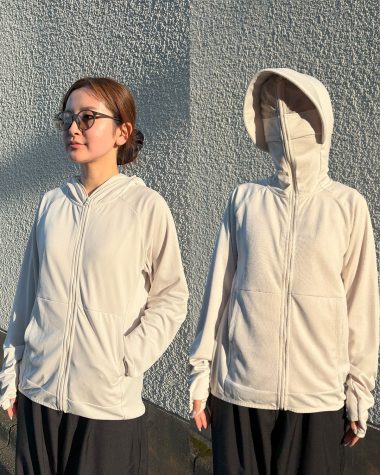 【ワークマン「不審者パーカー」着用レポ】 売り切れ続出中！ 顔まで隠せるUVパーカーで、夏の紫外線をブロック
