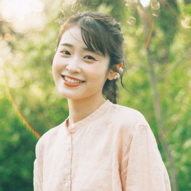 ゆべしさん。YouTubeチャンネル「 ゆべしのくらし」が人気で、ナチュラル系インフルエンサーとしてもファンが多い。