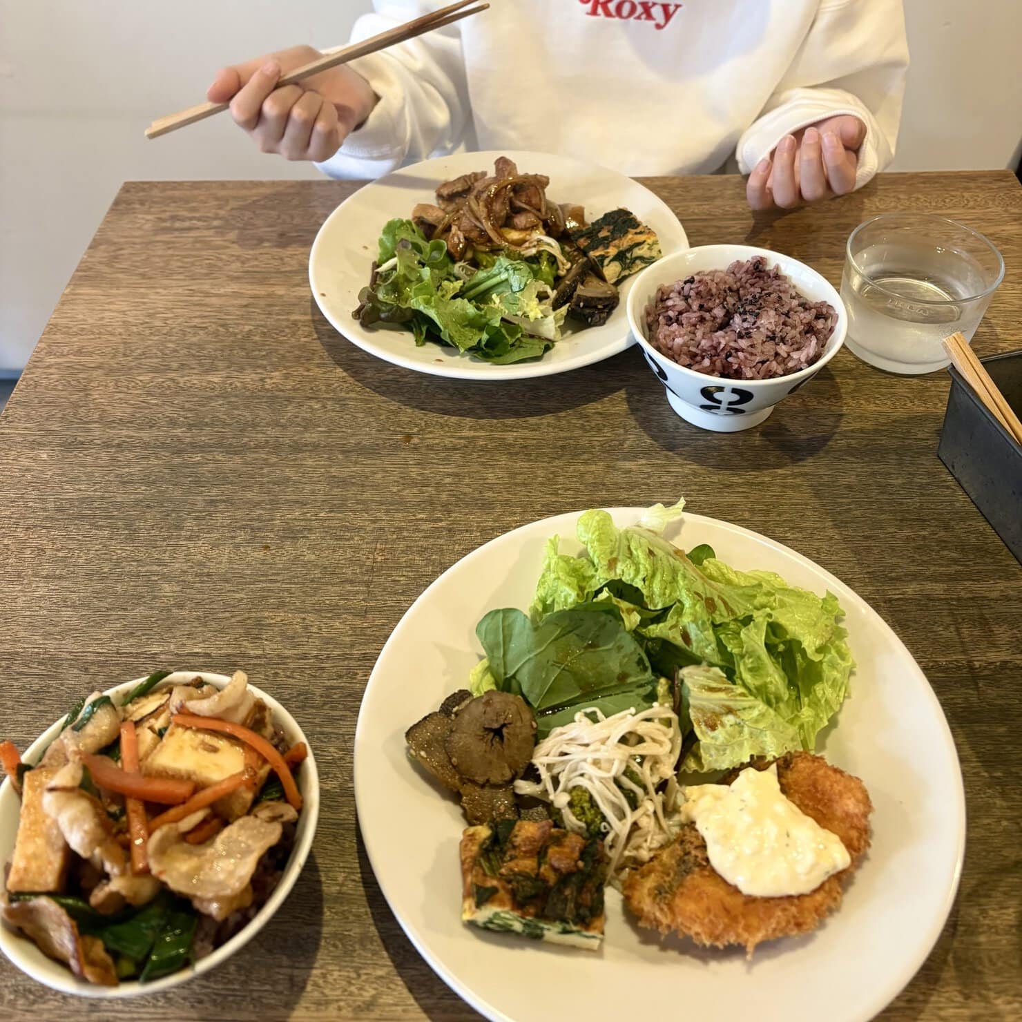 東急池上線・洗足池駅のカフェ「cafe634」ランチプレート