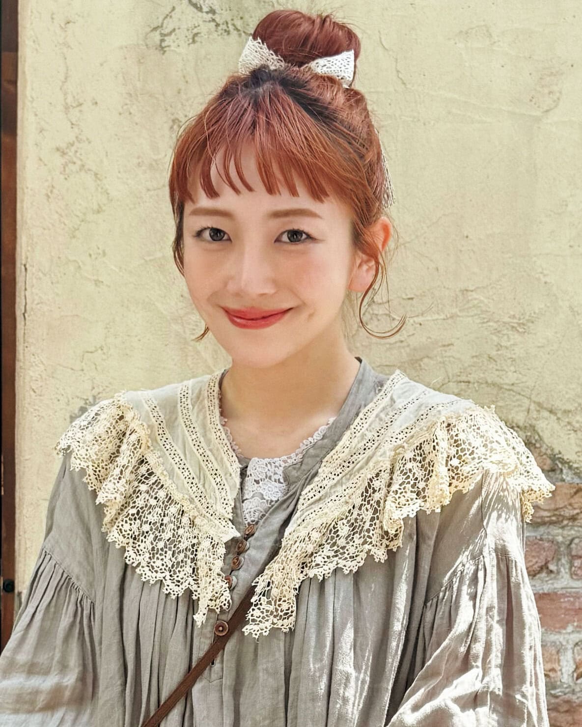 大人に似合うヘアアレンジ「スッキリお団子」