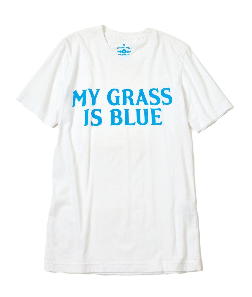 BLUESCENTRICのロゴTシャツ