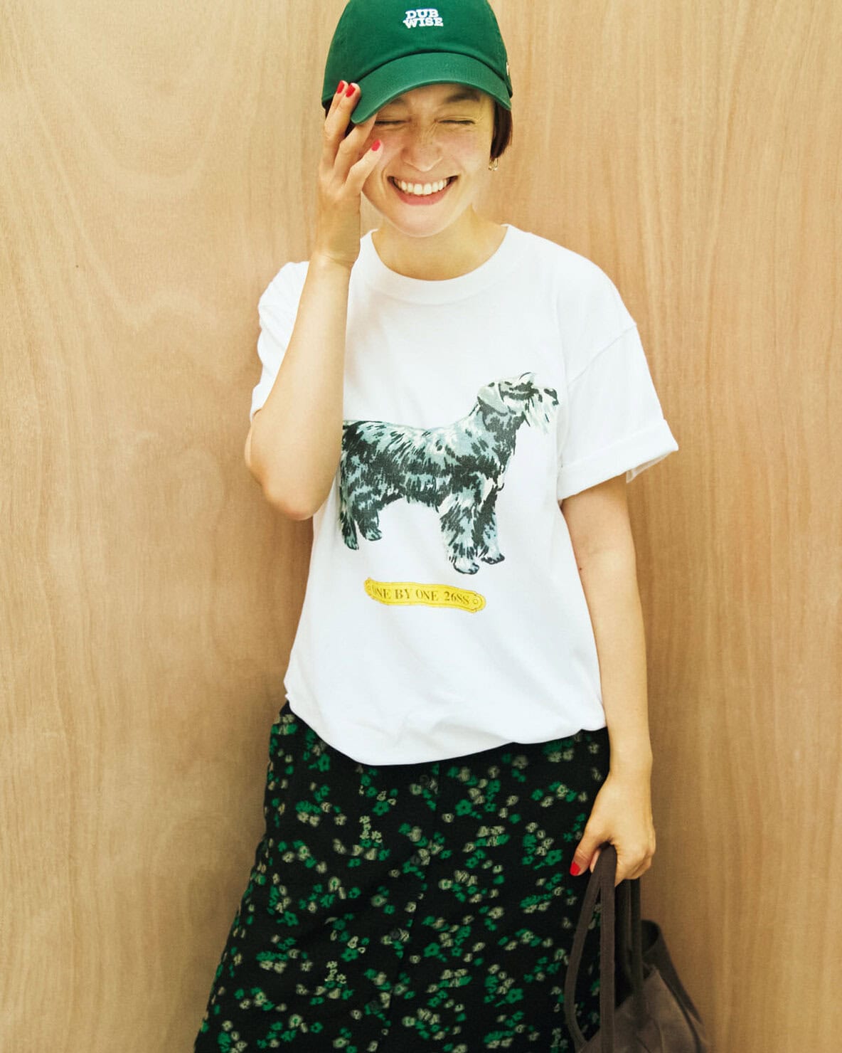 77circa(One by One)(77サーカ)のアニマルプリントTシャツ