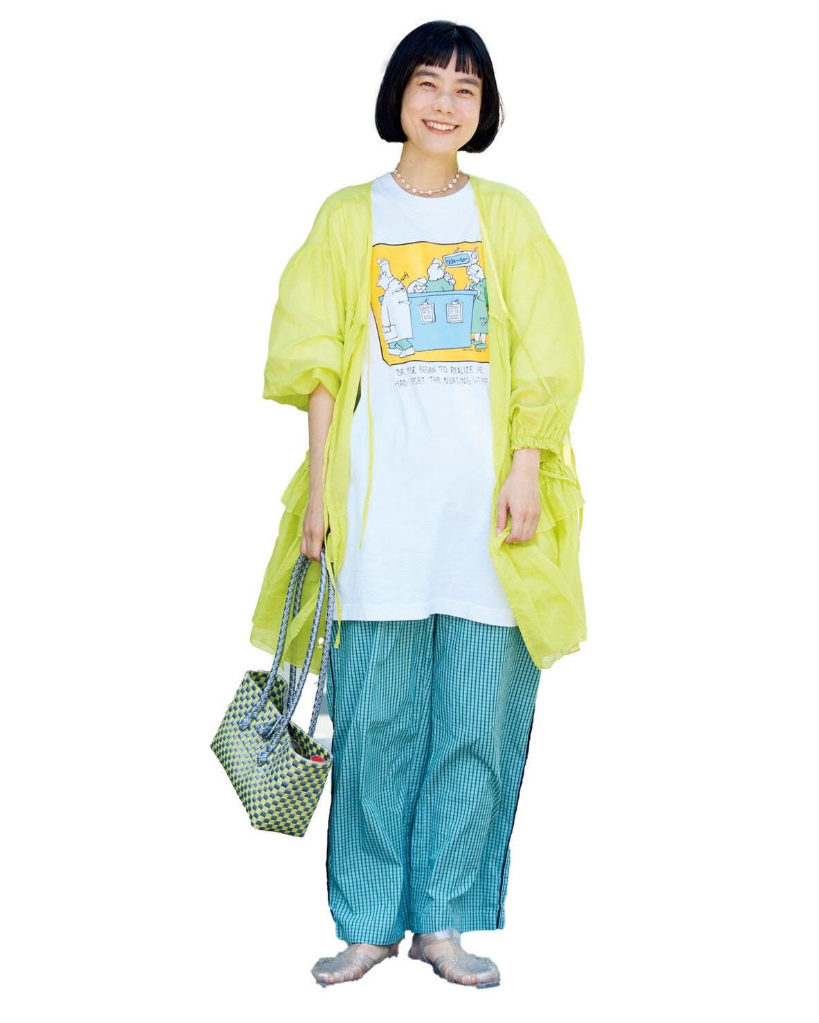 モデル・坂井裕美さんの私服スナップ