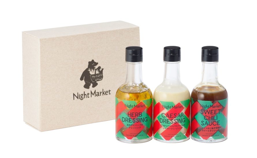 DEAN & DELUCAおすすめ調味料ギフト「Night Market コンディメントコレクション」¥4,860