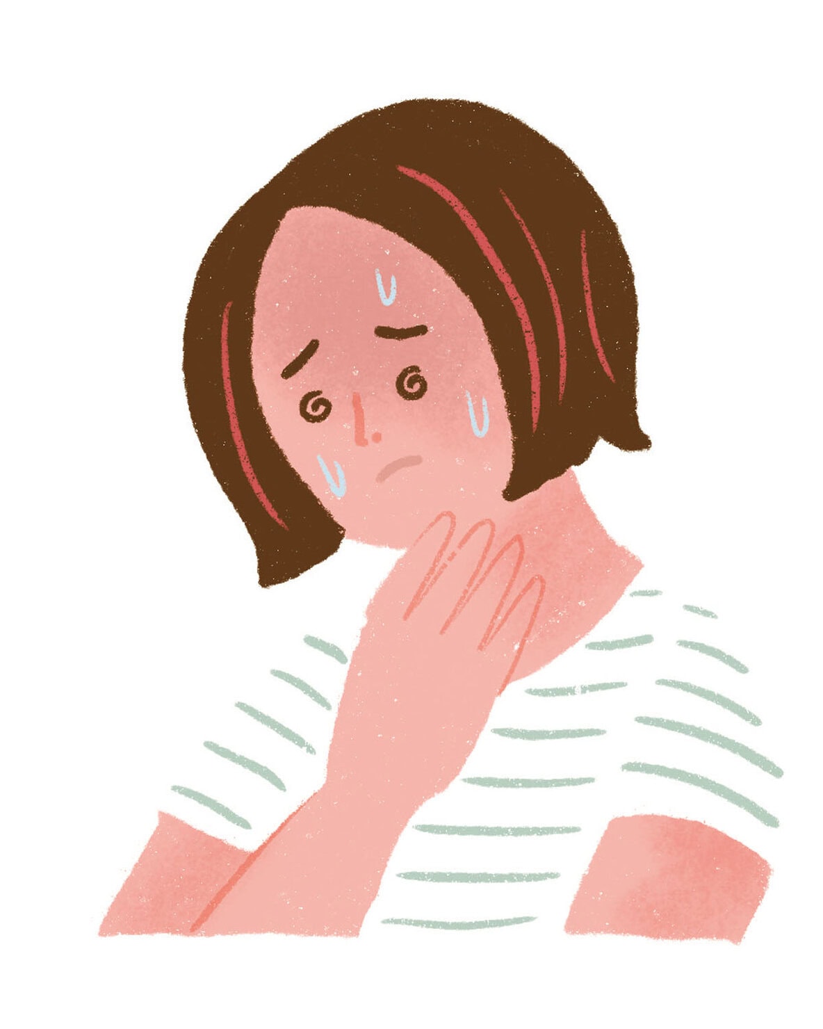 蒸し暑い環境にいるときだけでなく、時間がたってから発症する「時差熱中症」にも注意が必要。
