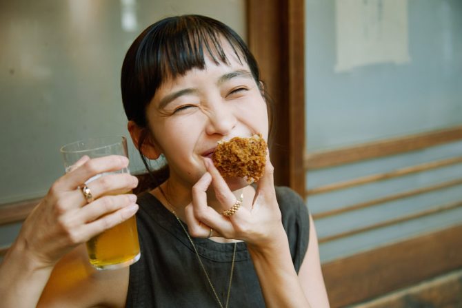 清水みさとさんとクラフトビール