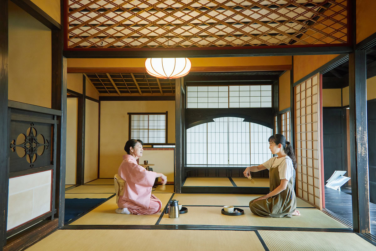 清水みさとさんの茶道体験