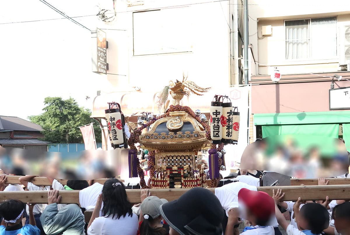 子どもみこし「野田みこしパレード」