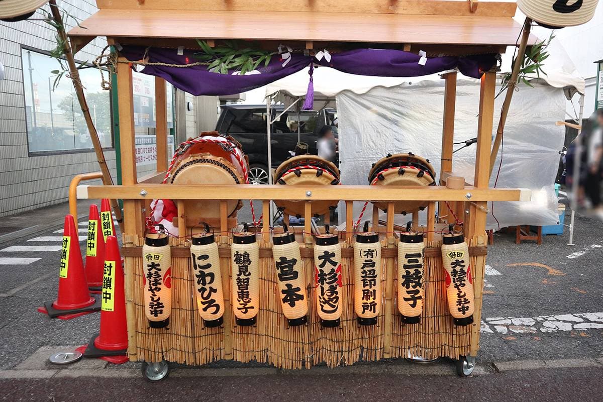 お囃子「野田みこしパレード」
