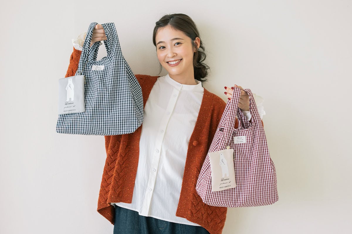 【ゆべしさん×リンネル×セルフ+サービスコラボ】先着でノベルティのエコバッグをプレゼント!