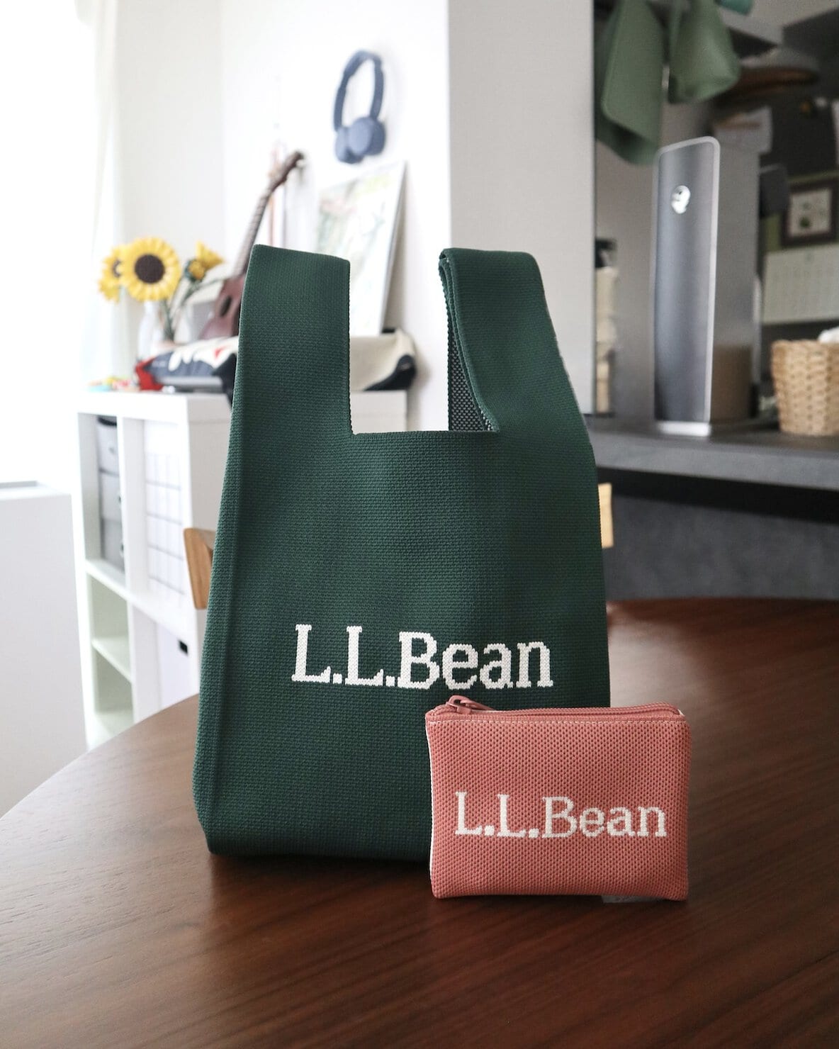 リンネル11月号付録のL.L.Beanバッグとポーチ