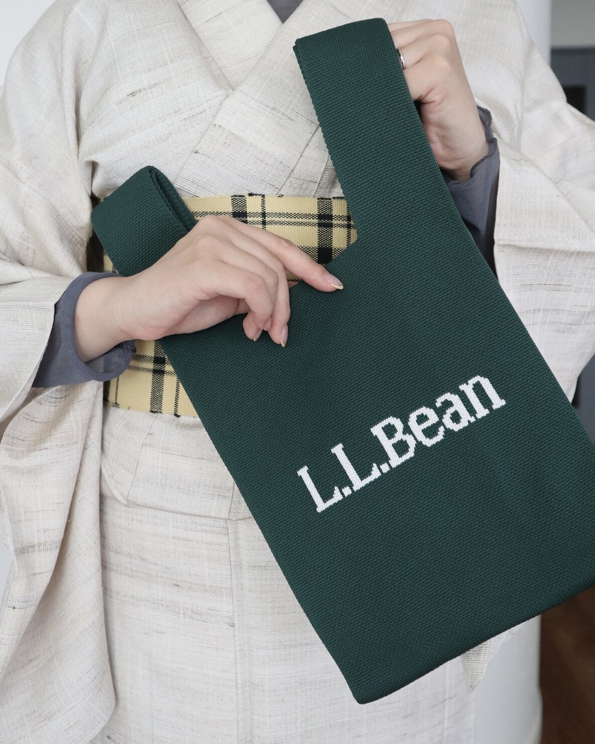 着物とリンネル11月号の付録L.L.Beanトートバッグ