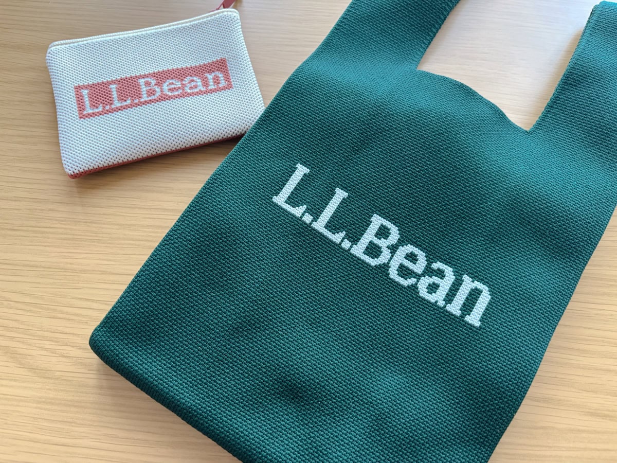 リンネル2026年11月号のL.L.Bean付録バッグ&ポーチ